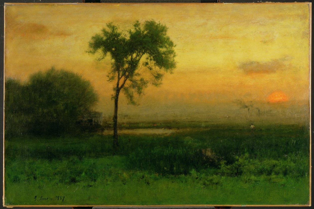 Východ slunce, 1887 od George Snr. Inness