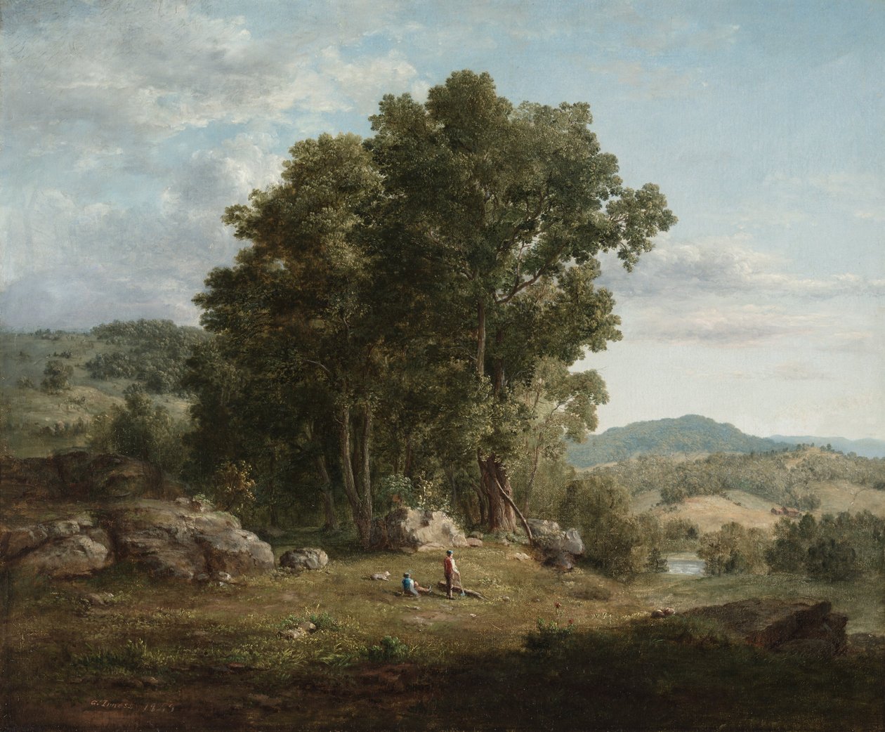 Sekáček na dřevo od George Snr. Inness