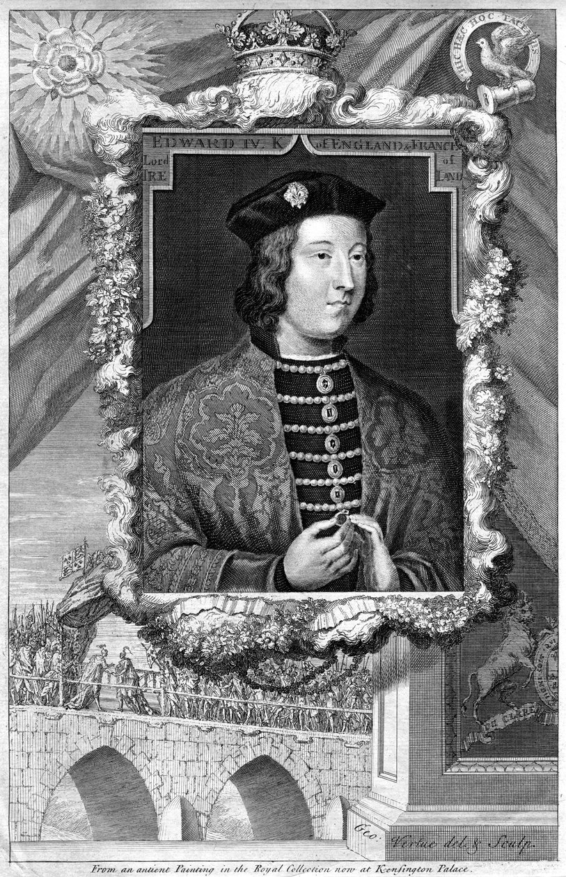 Anglický král Edward IV. od George Vertue