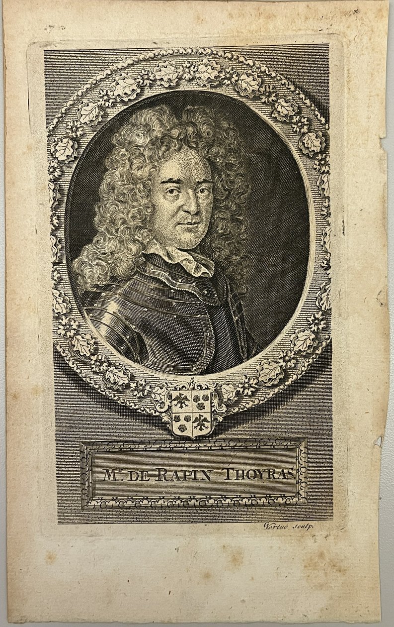 Pan de Rapin Thoyras od George Vertue