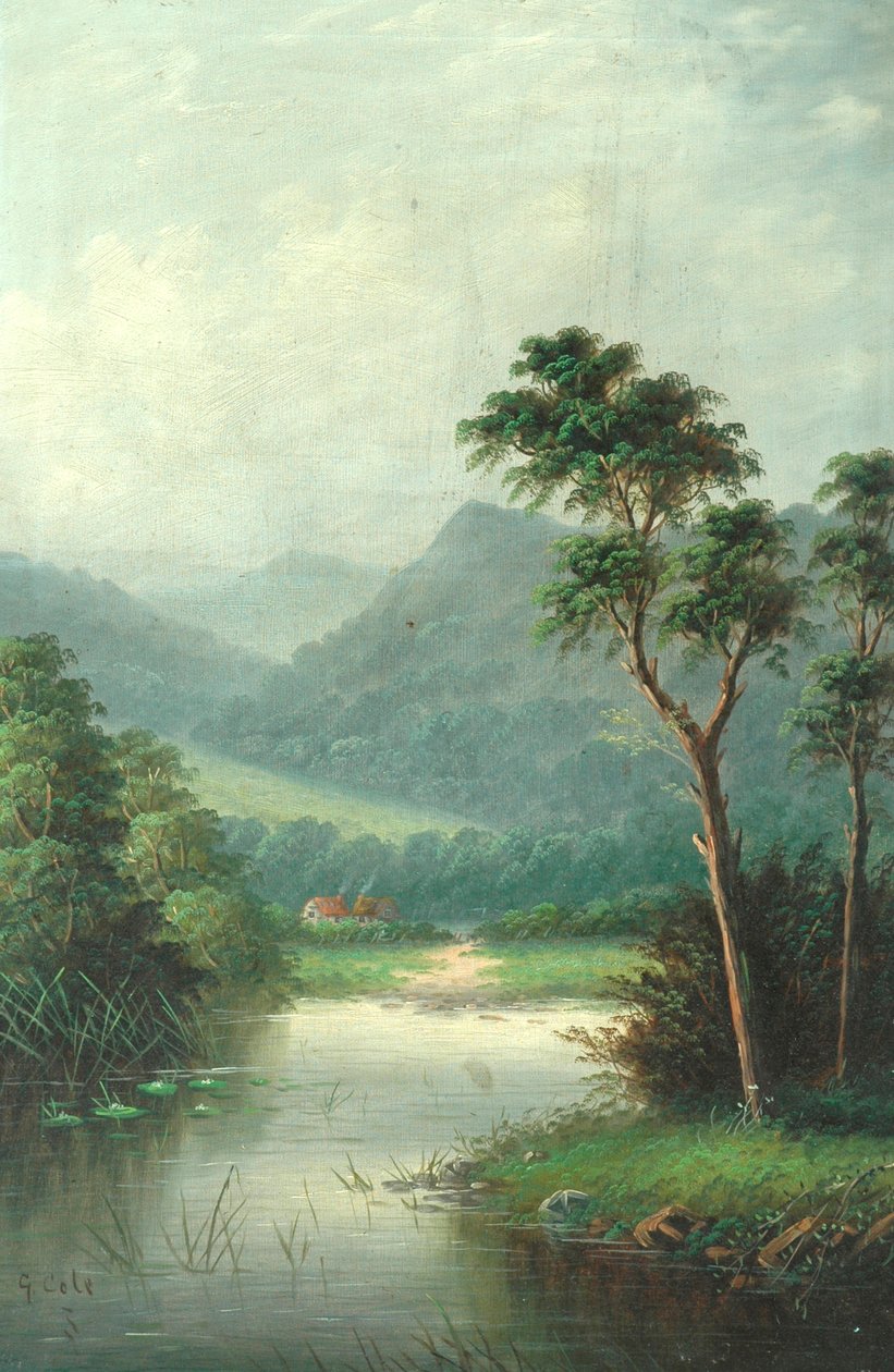 Krajina, 1801 od George Vicat Cole