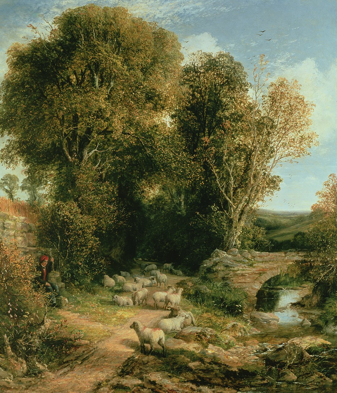 Pastorační scéna, 1865 od George Vicat Cole