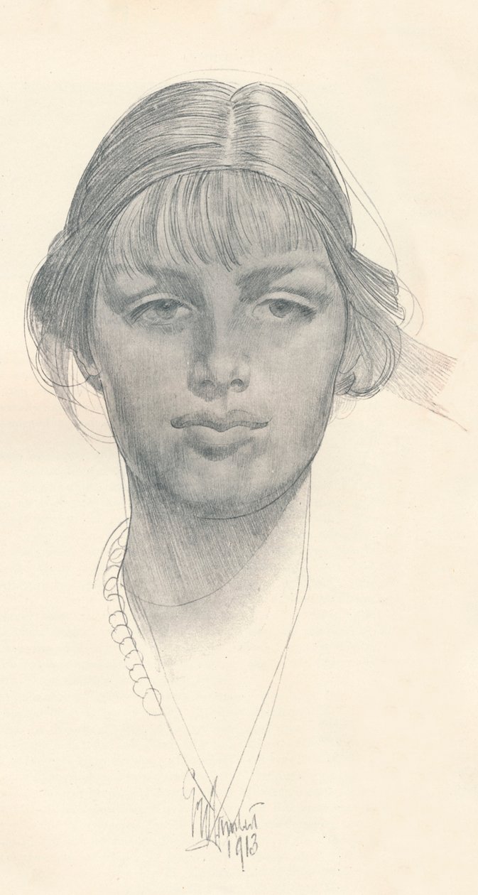 The Fair Girl, c1914. od George Washington Lambert