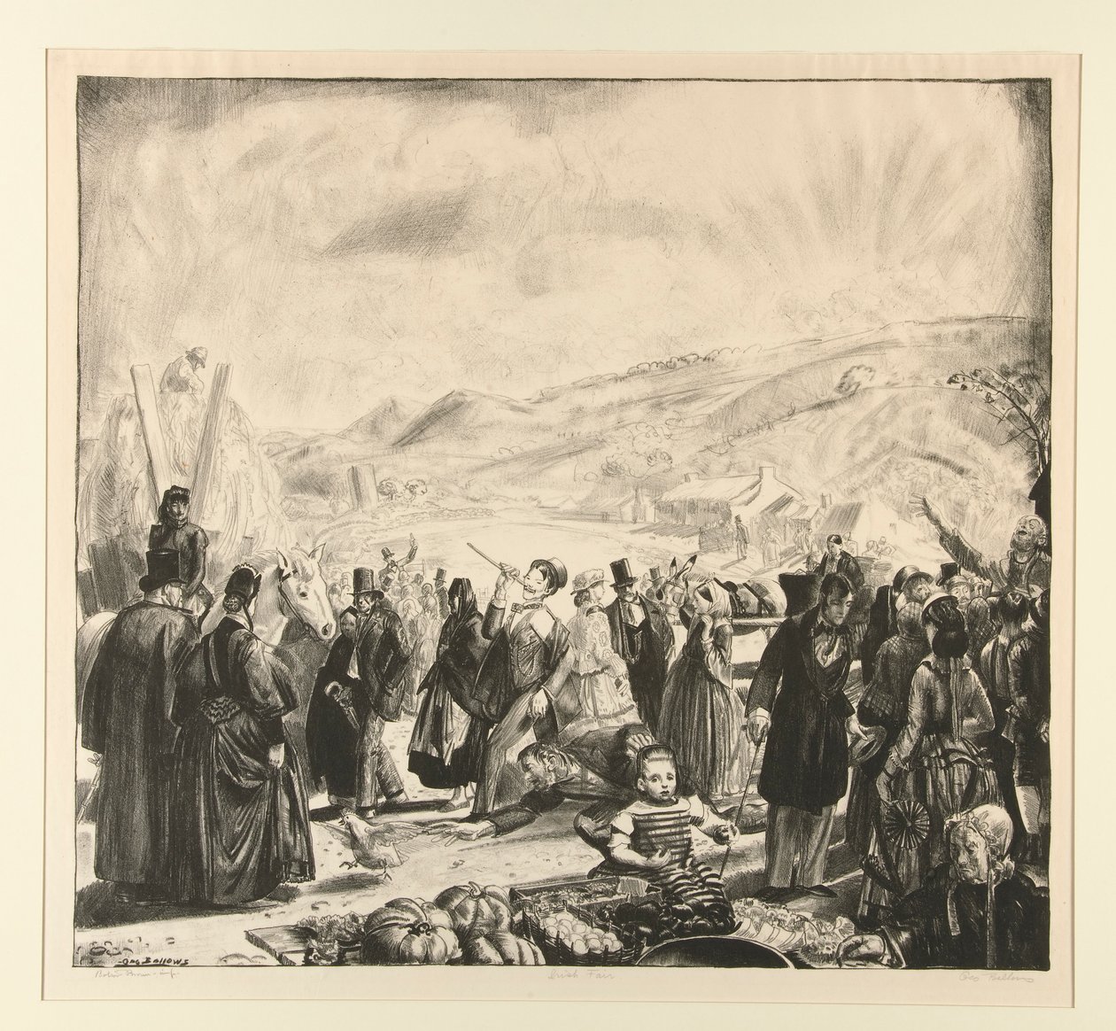 Irský veletrh od George Wesley Bellows