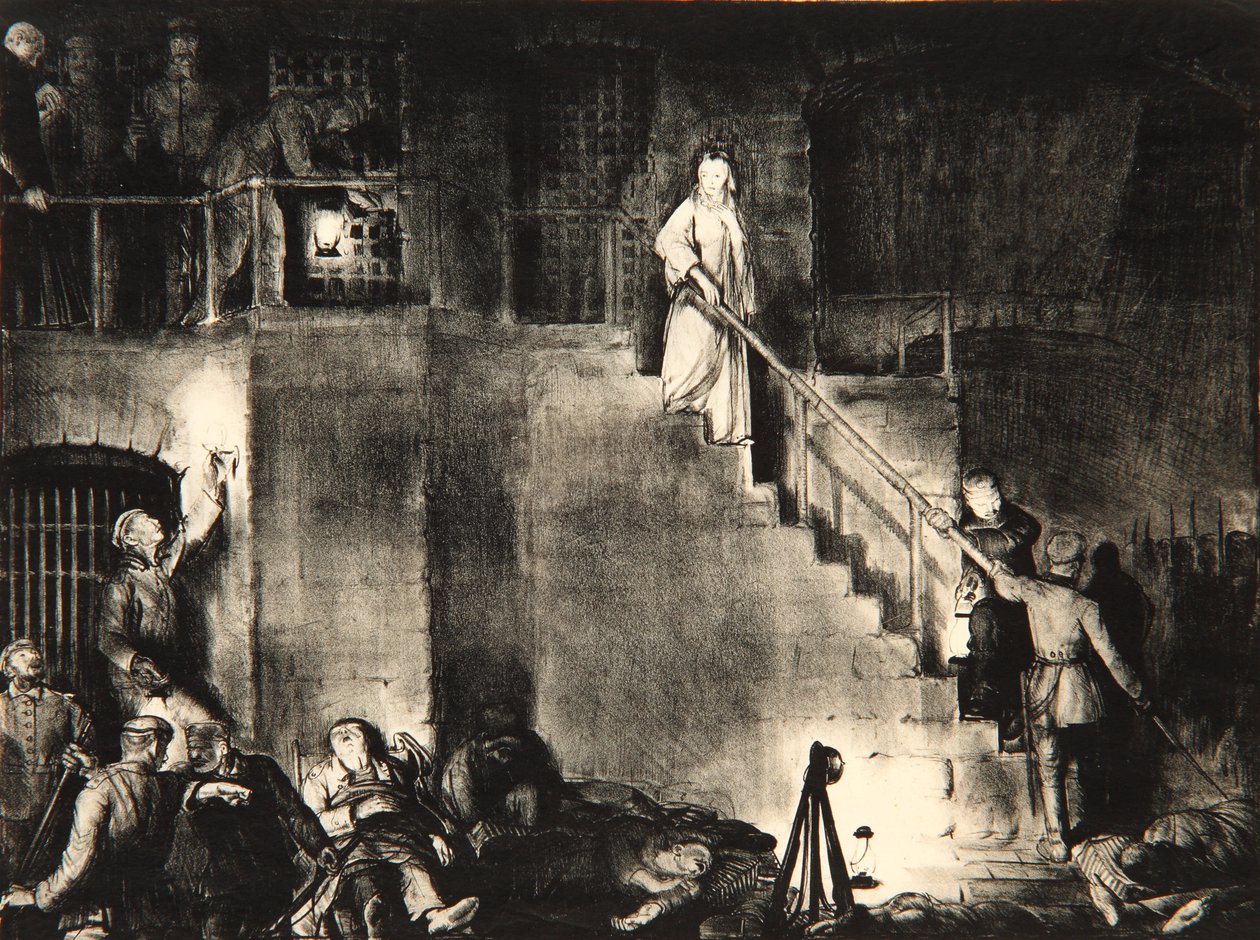 Vražda Edith Cavell od George Wesley Bellows