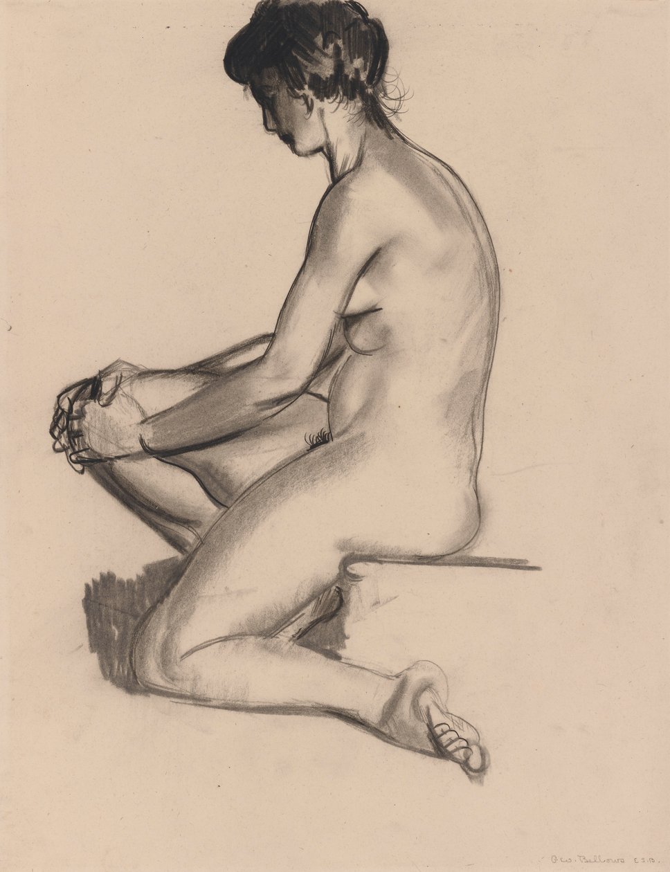 Nahá žena od George Wesley Bellows