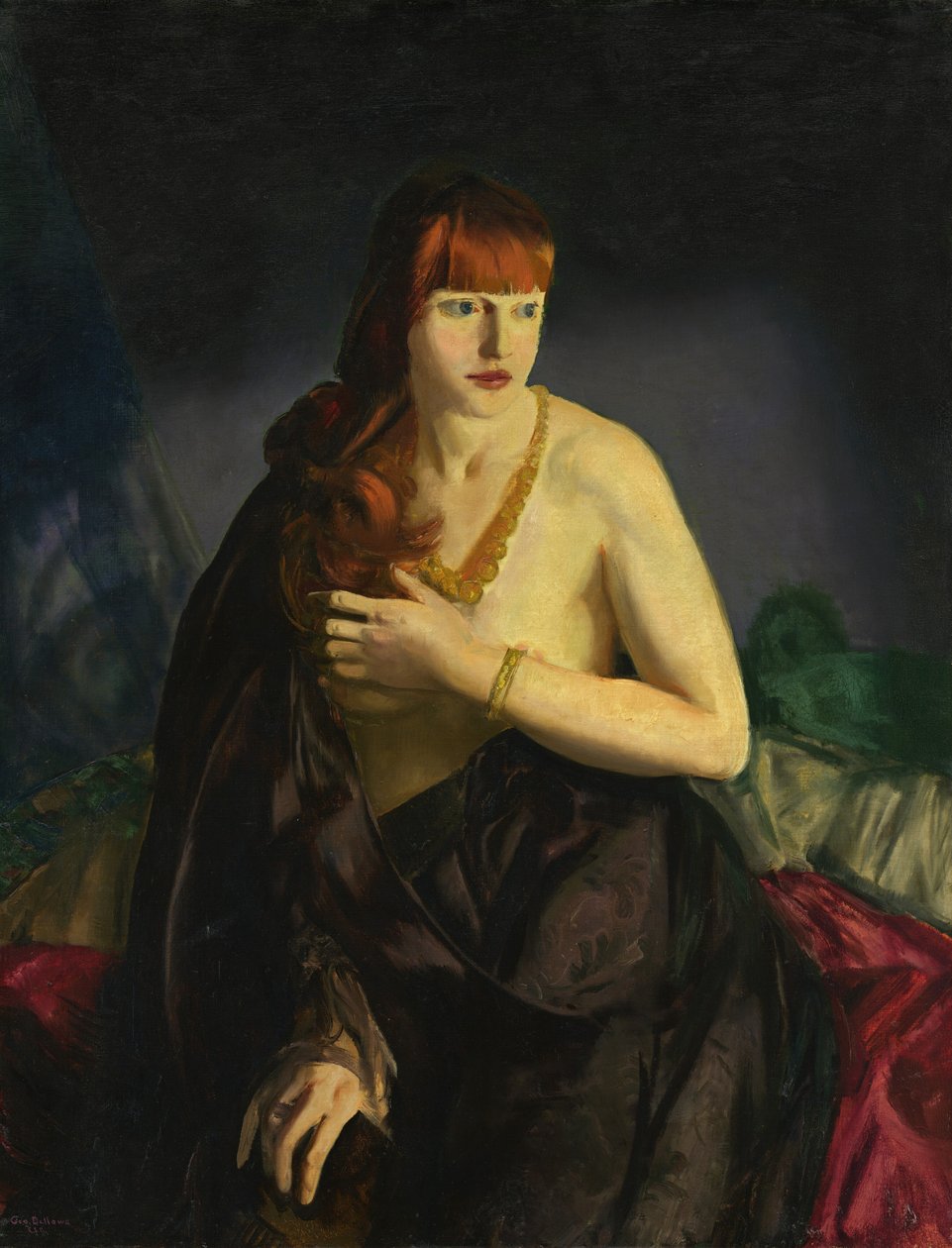 Akt s červenými vlasy, 1920. od George Wesley Bellows