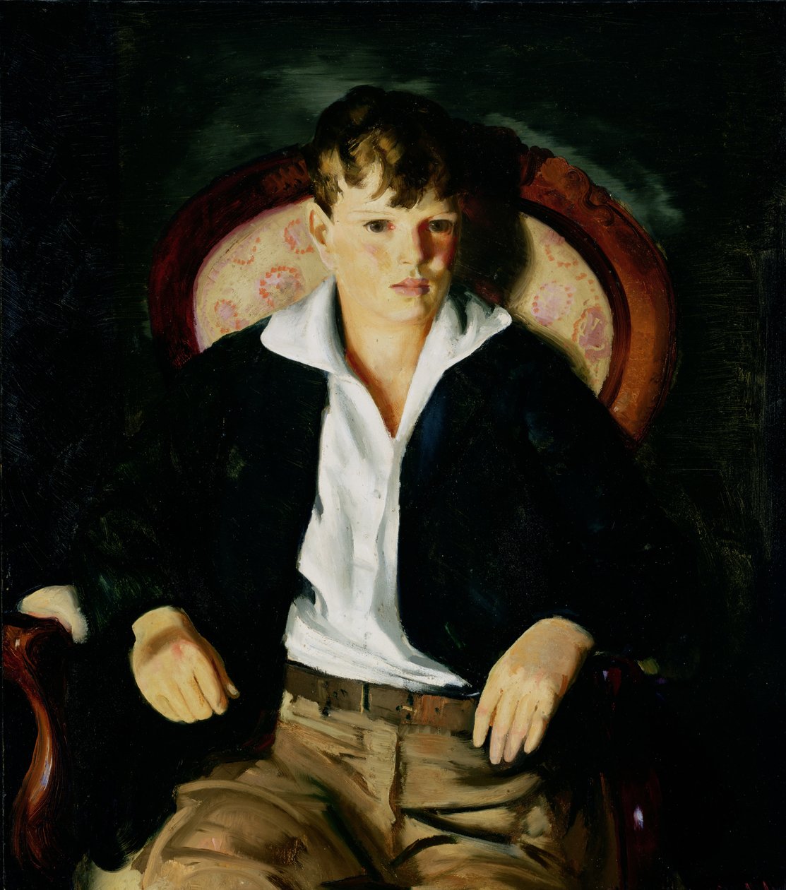 Portrét chlapce od George Wesley Bellows