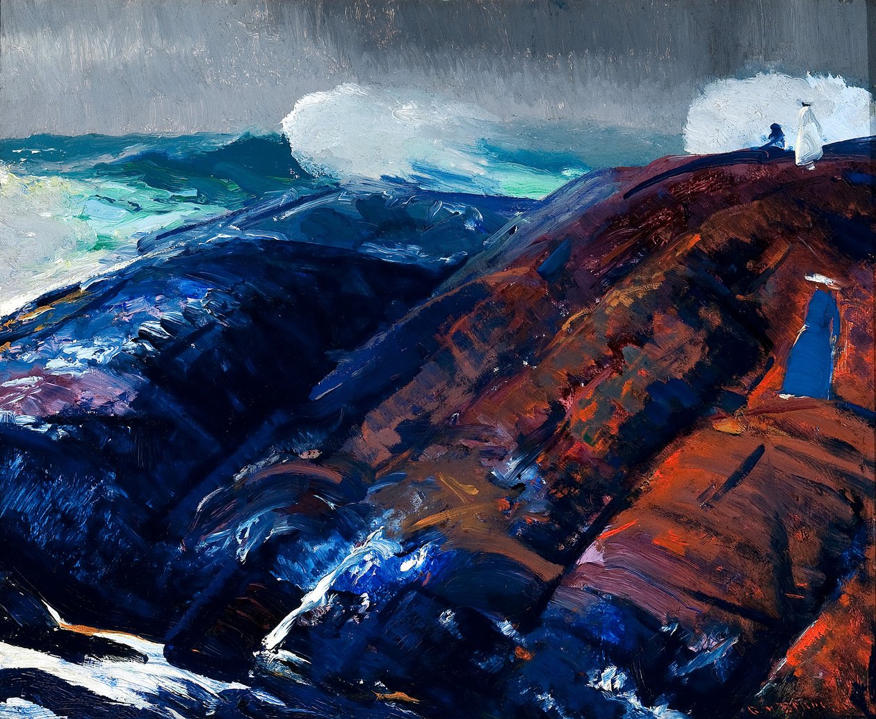 Letní surfování od George Wesley Bellows
