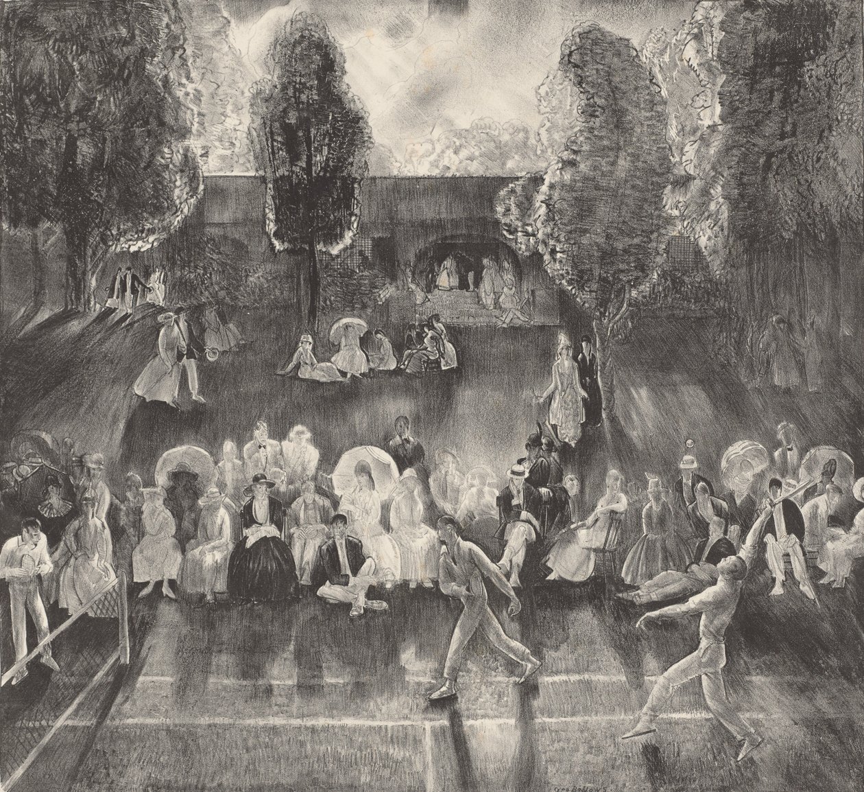 Tenis, 1920. od George Wesley Bellows