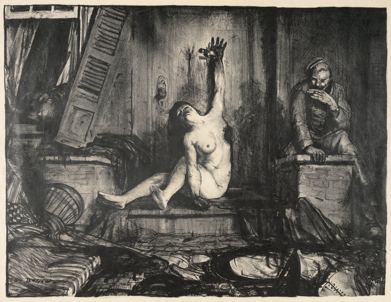 Cigareta: Válečná série od George Wesley Bellows