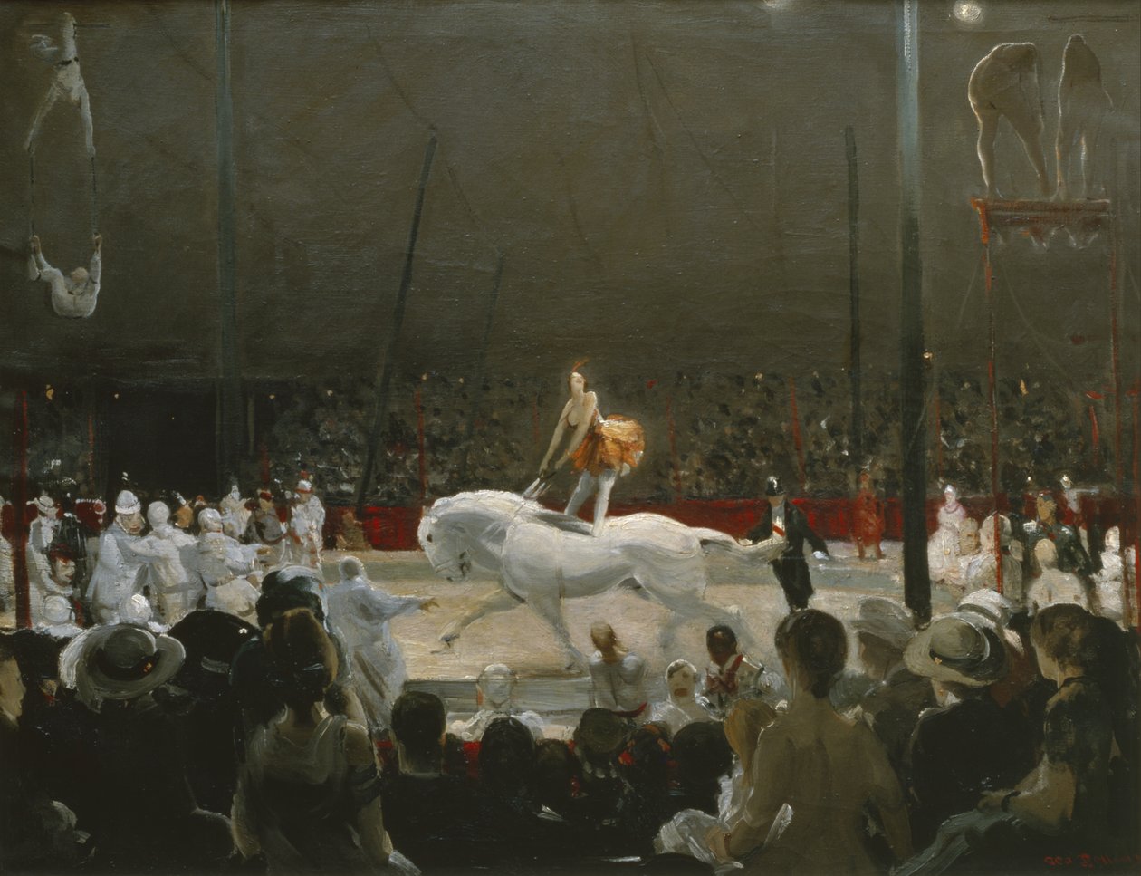 Cirkus, 1912 od George Wesley Bellows