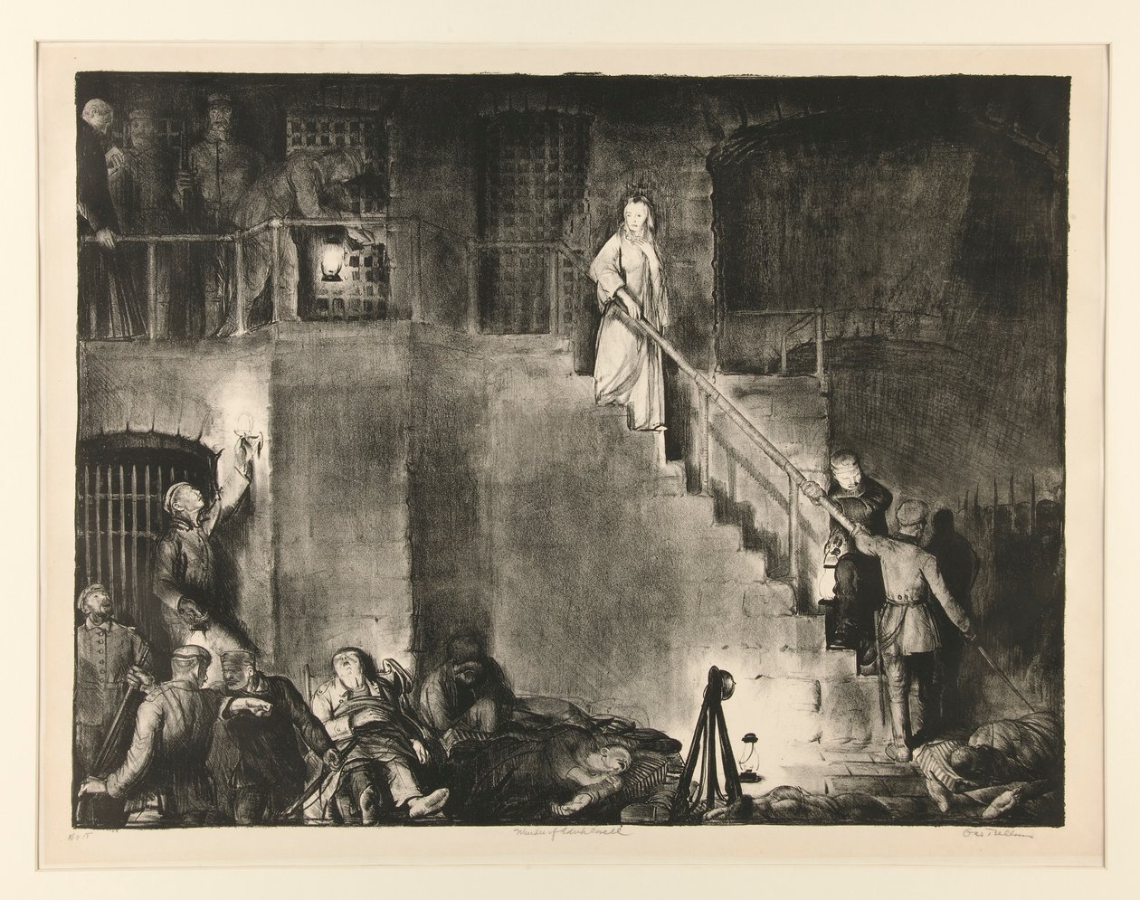 Vražda Edith Cavell od George Wesley Bellows