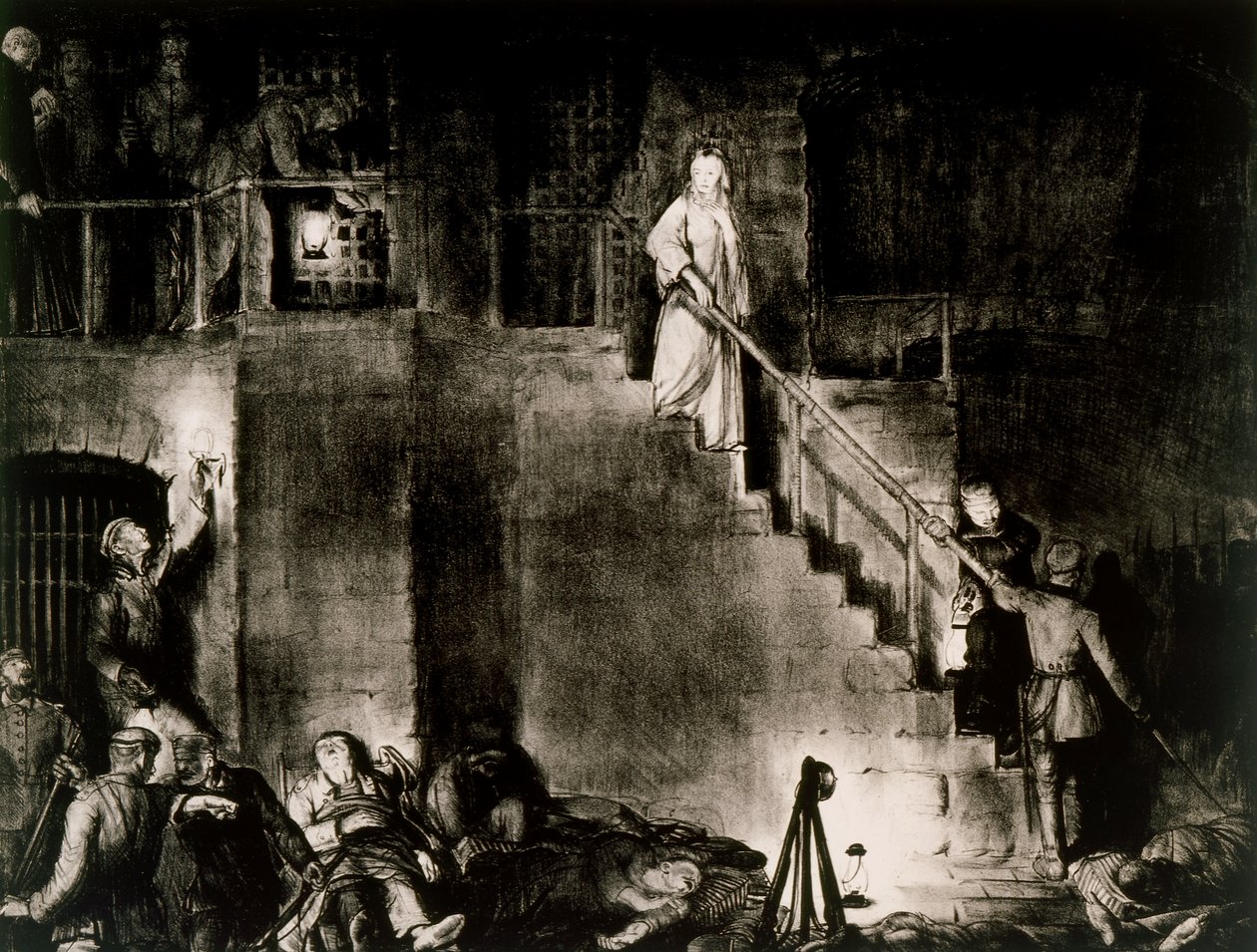 Vražda Edith Cavell od George Wesley Bellows