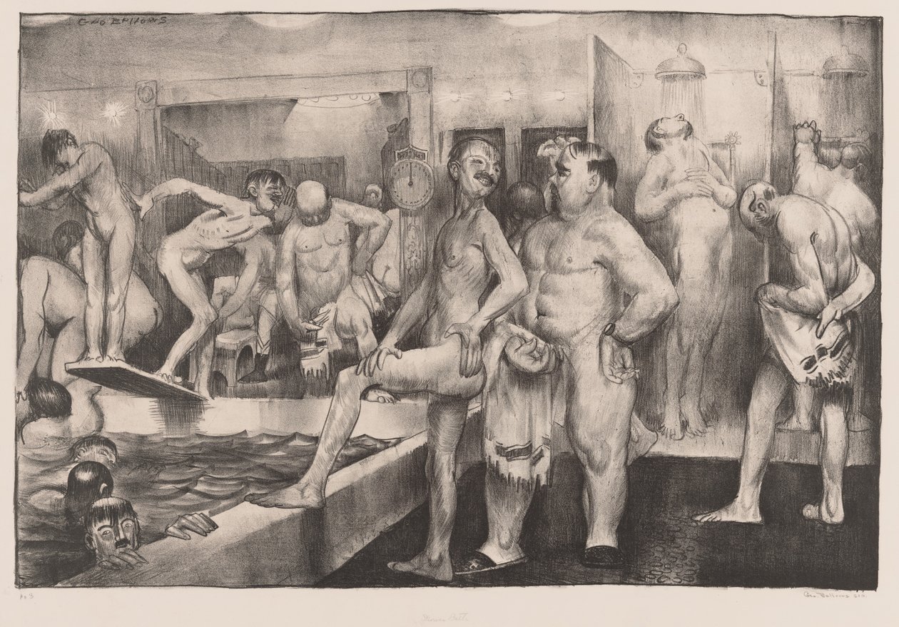 Sprcha, 1917. od George Wesley Bellows