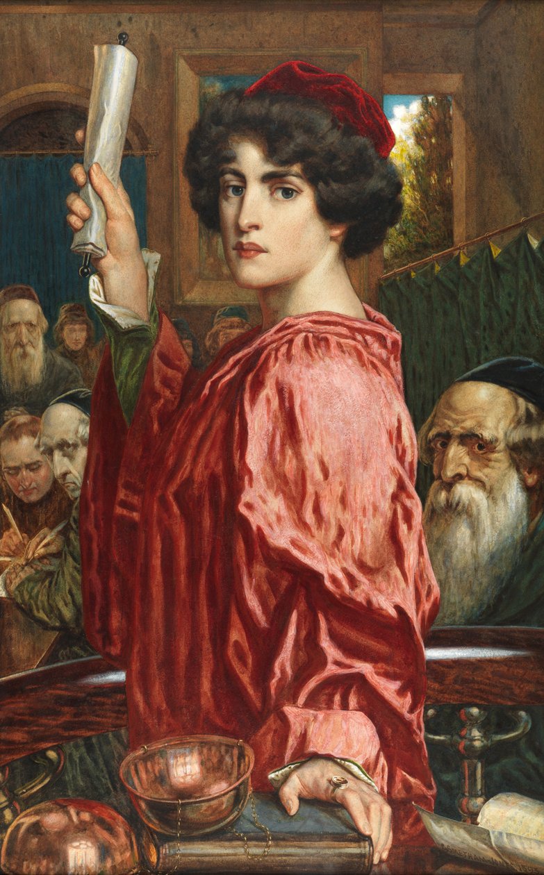 Portia od George William Smetham Jones