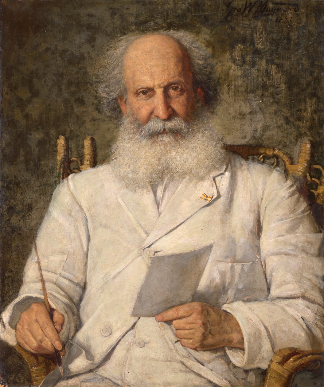 Edward Maynard, 1881. od George Willoughby Maynard