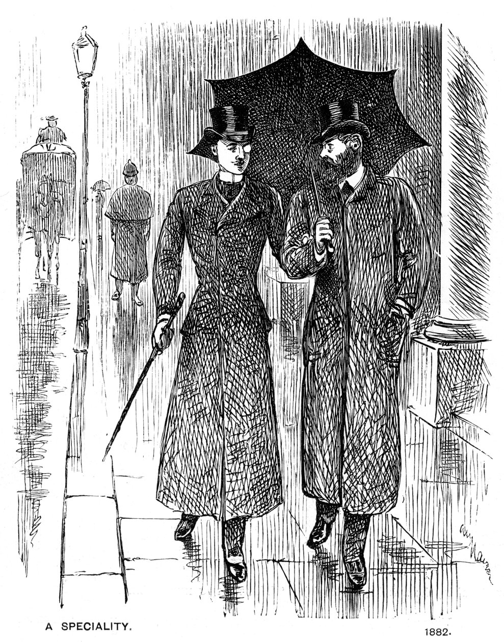Specialita, 1882 1891. od George du Maurier
