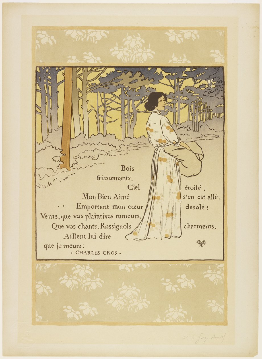 Trembling Woods, 1893 od Georges Auriol