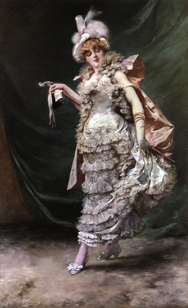 Chůze od Georges Clairin