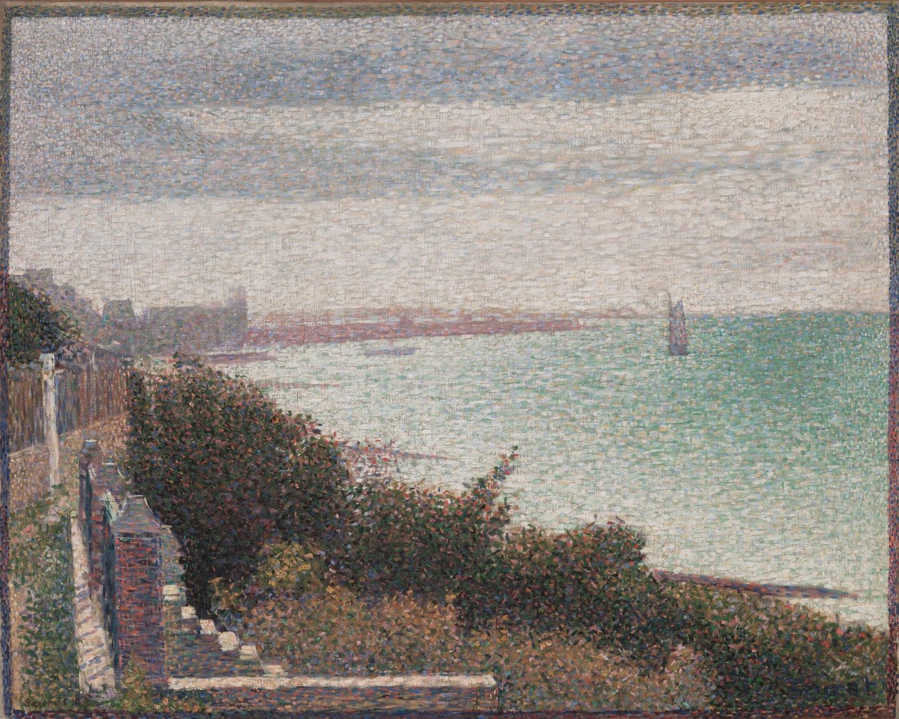 Grandcamp, jeden večer od Georges Seurat