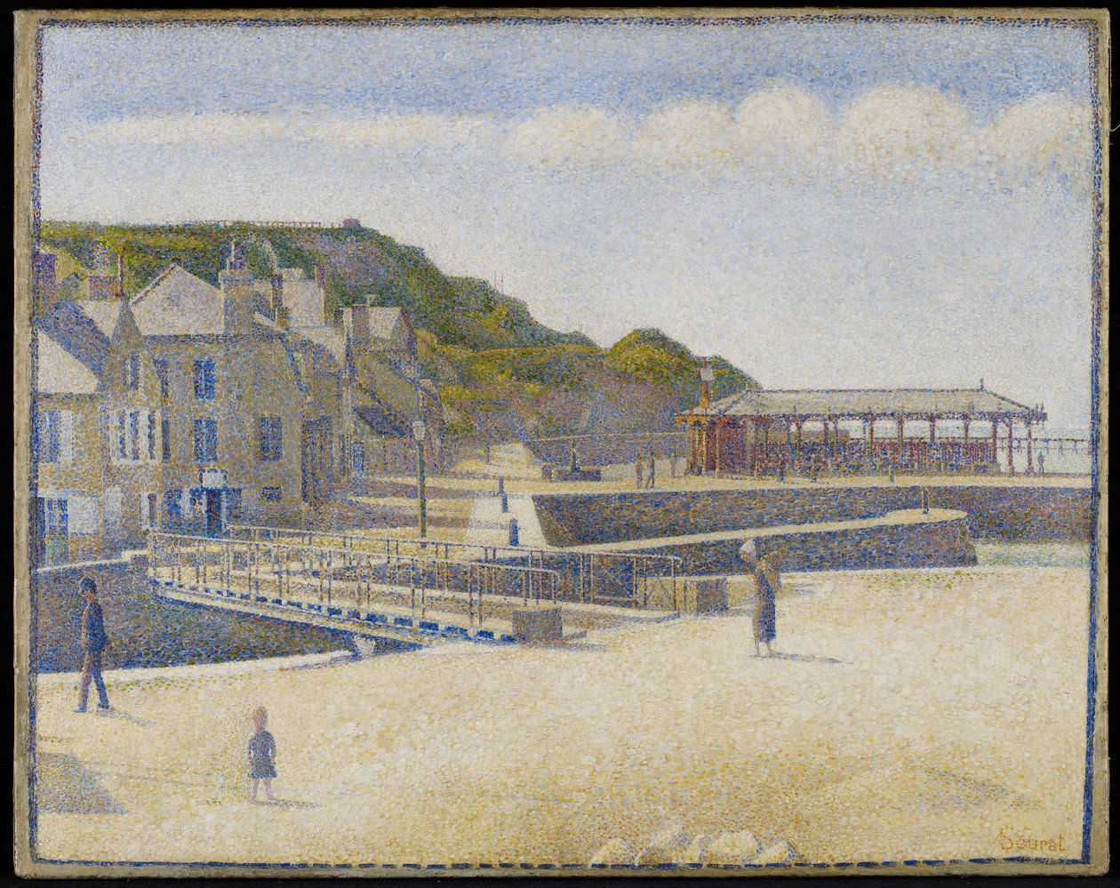 Port-en-Bessin, 1888 od Georges Seurat