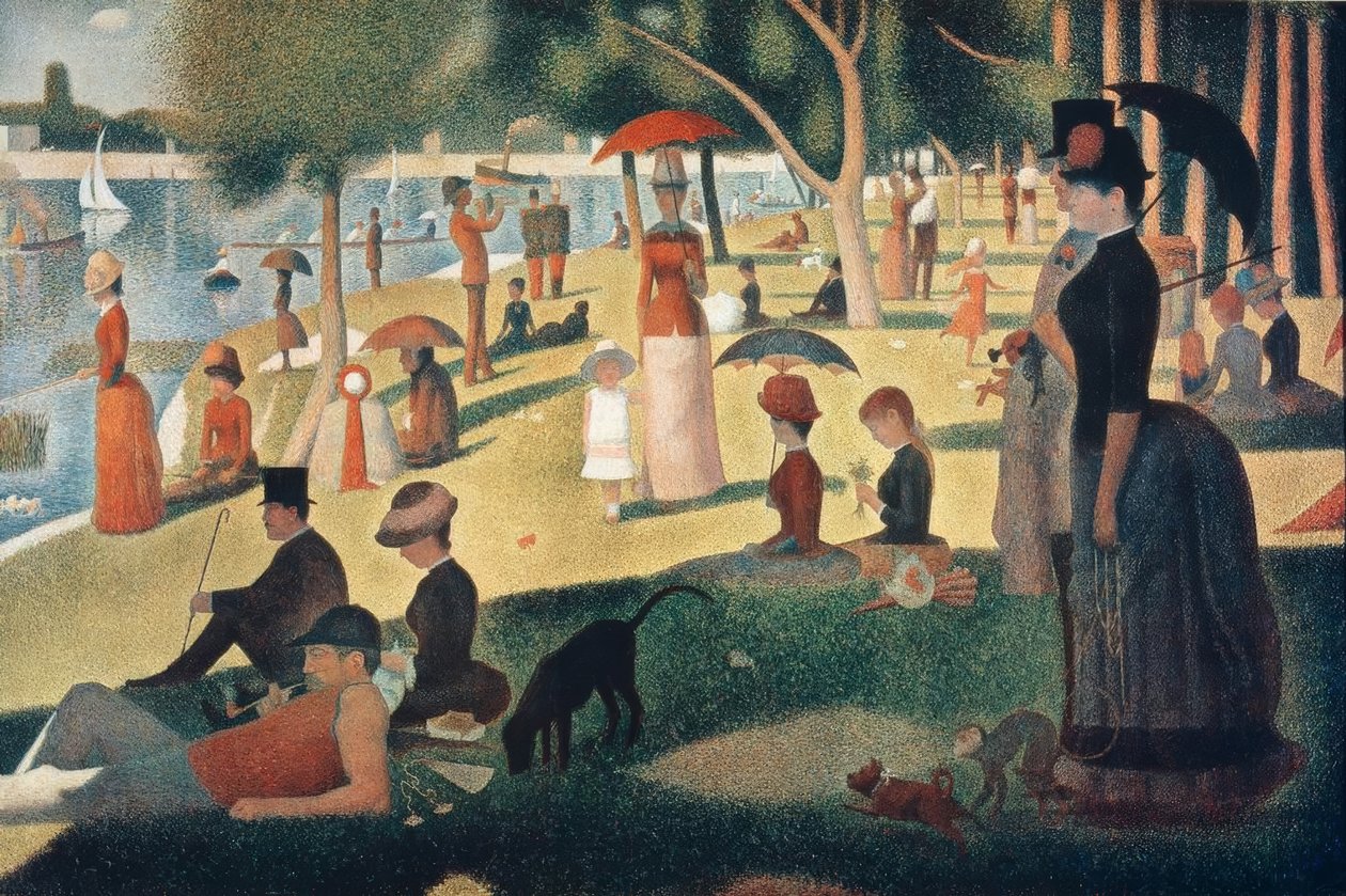 Nedělní odpoledne na Ile de la Grande Jatte od Georges Seurat