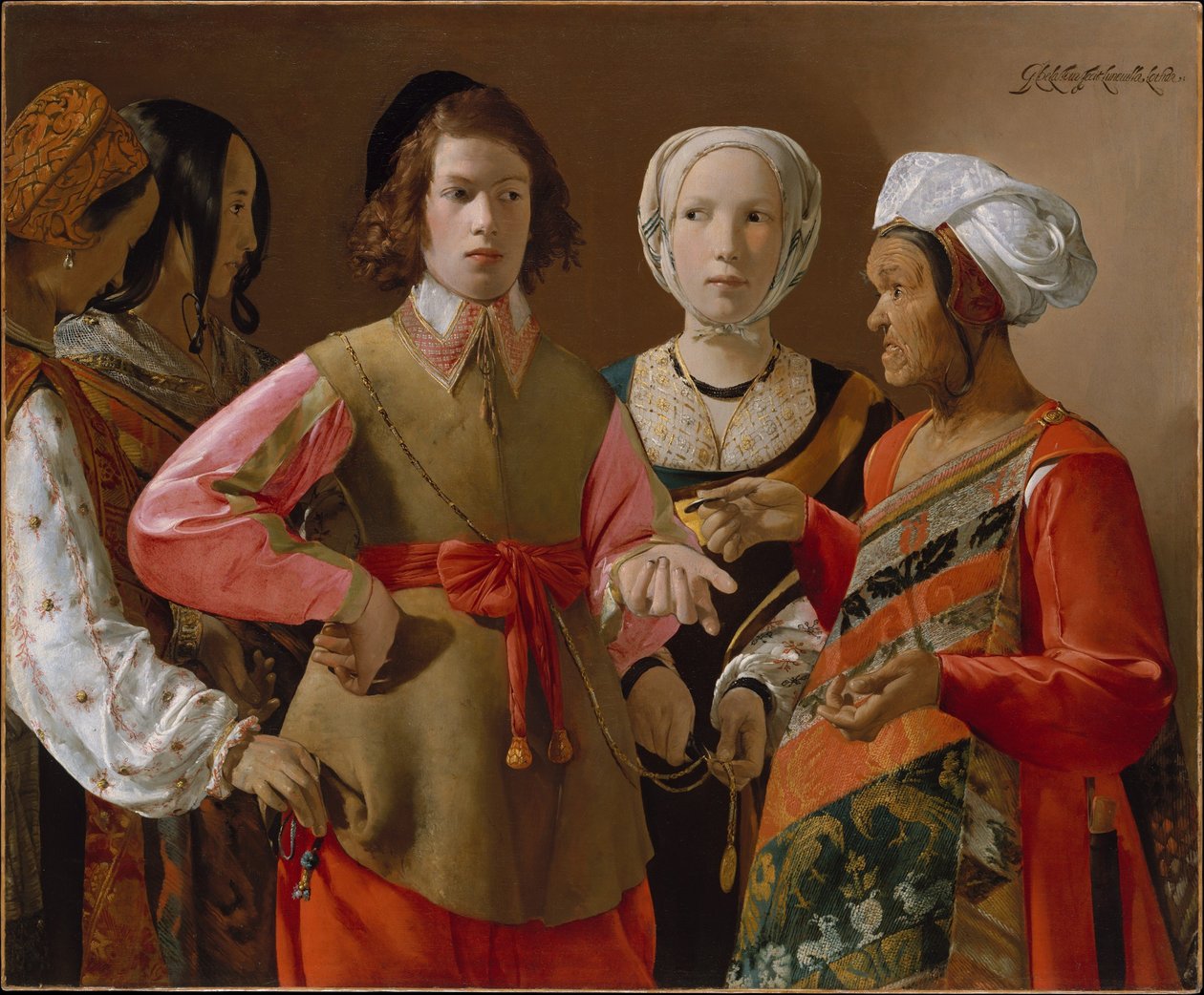 Věštec od Georges de La Tour