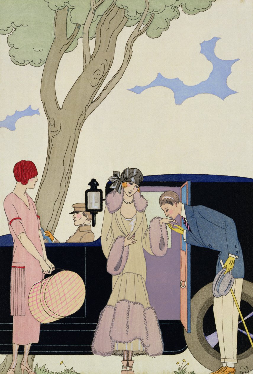Závist od Georges (after) Barbier