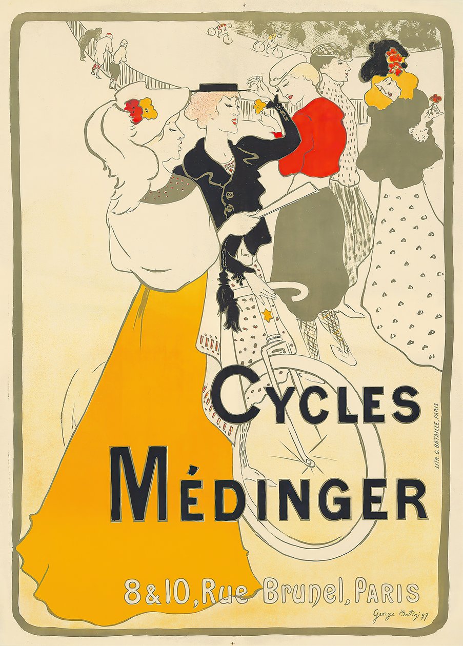 Cykly Médinger, 1897. od Georges Alfred Bottini
