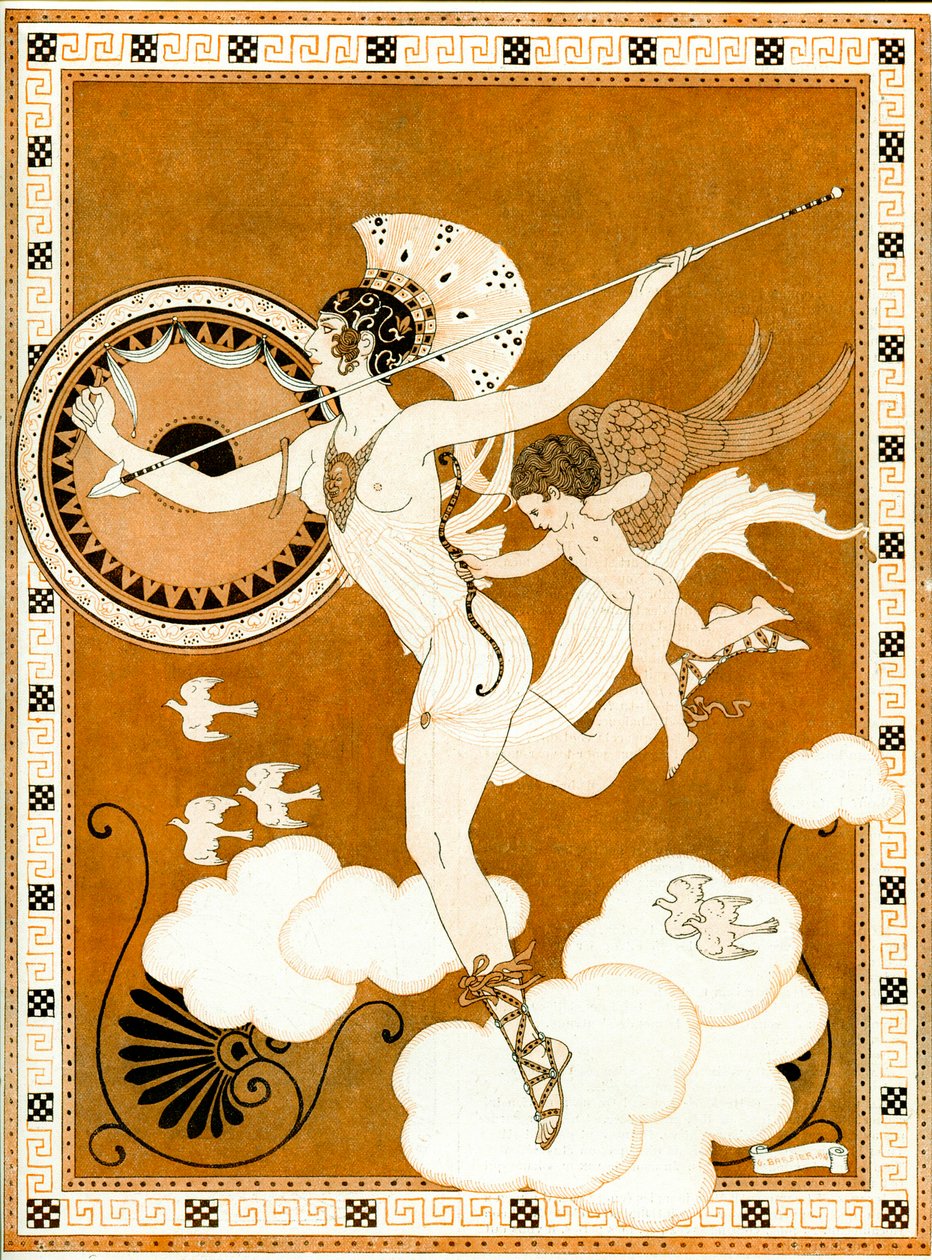 Amazon 1916 (šablona) od Georges Barbier
