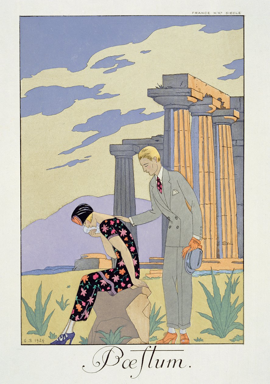 Chudý od Georges Barbier
