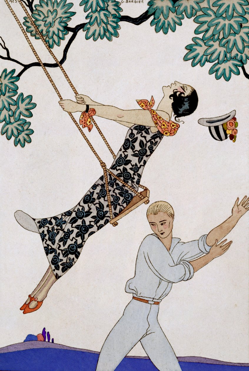 Houpačka od Georges Barbier