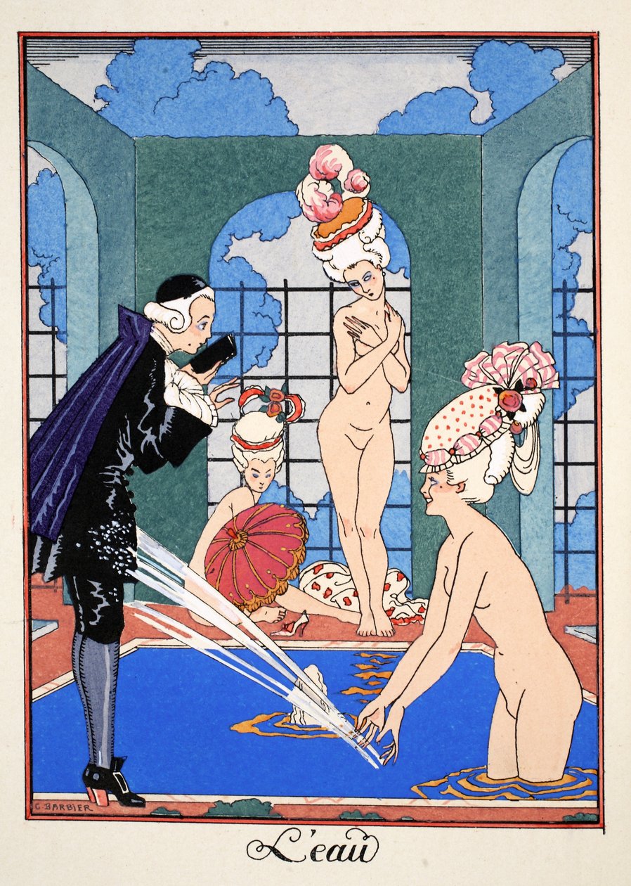 Voda od Georges Barbier