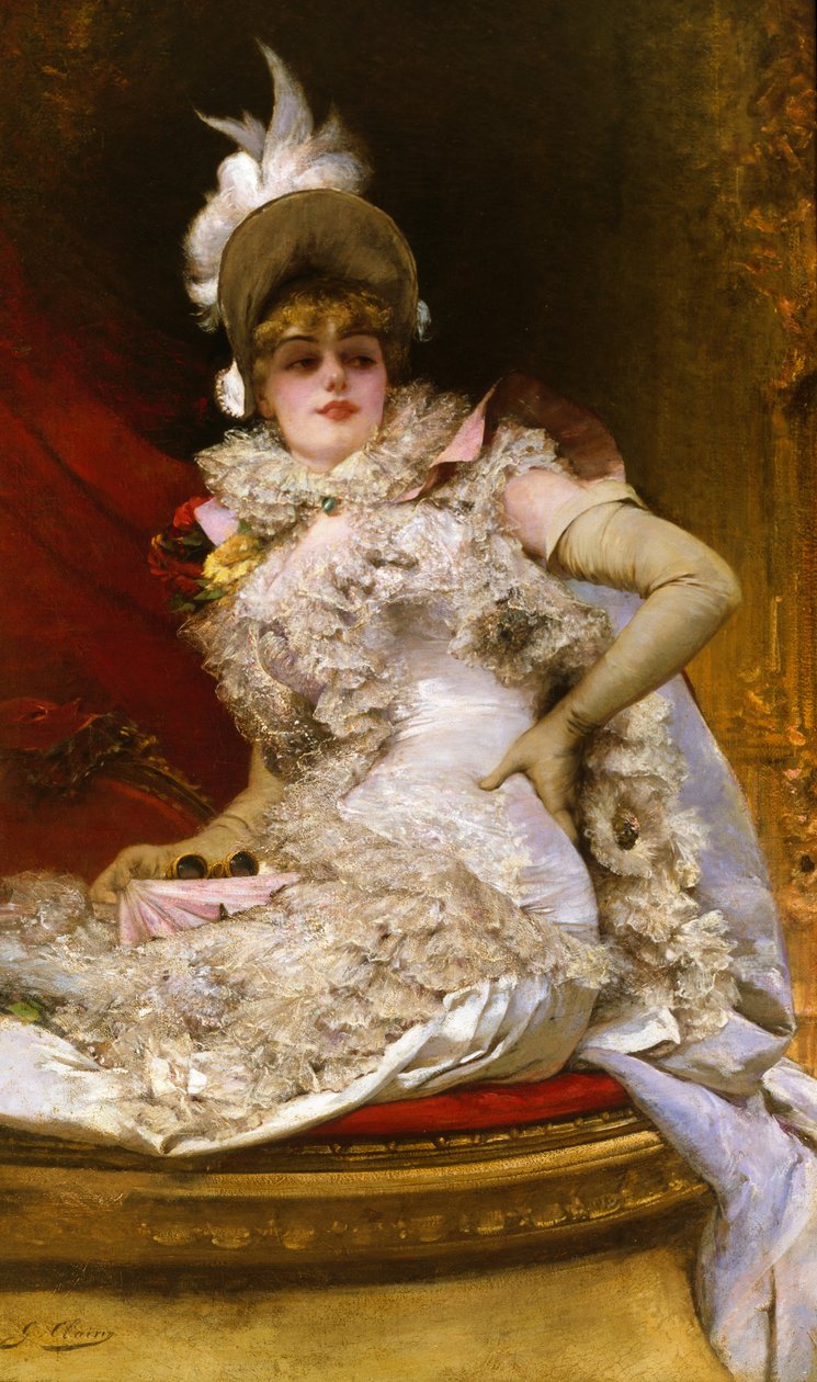 V Opeře od Georges Clairin