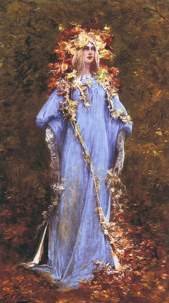 Ofélie od Georges Clairin