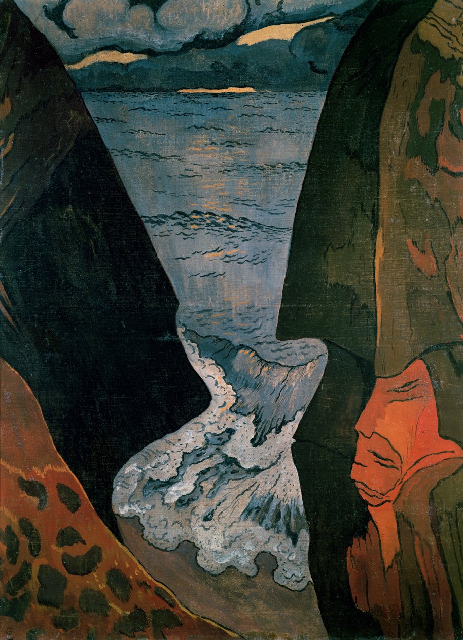 Útesy poblíž Camaretu od Georges Lacombe