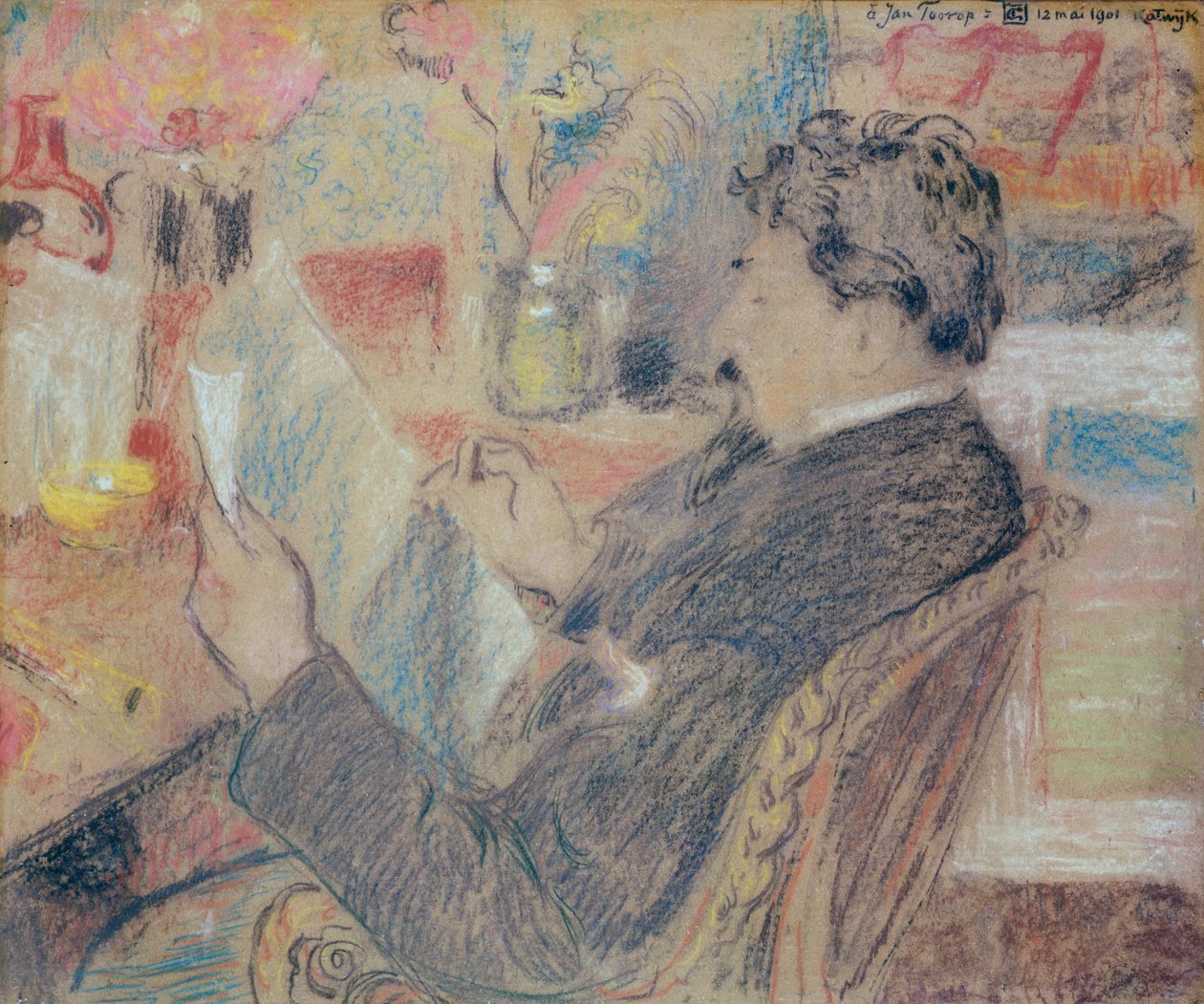 Portrét muže, 1901 od Georges Lemmen