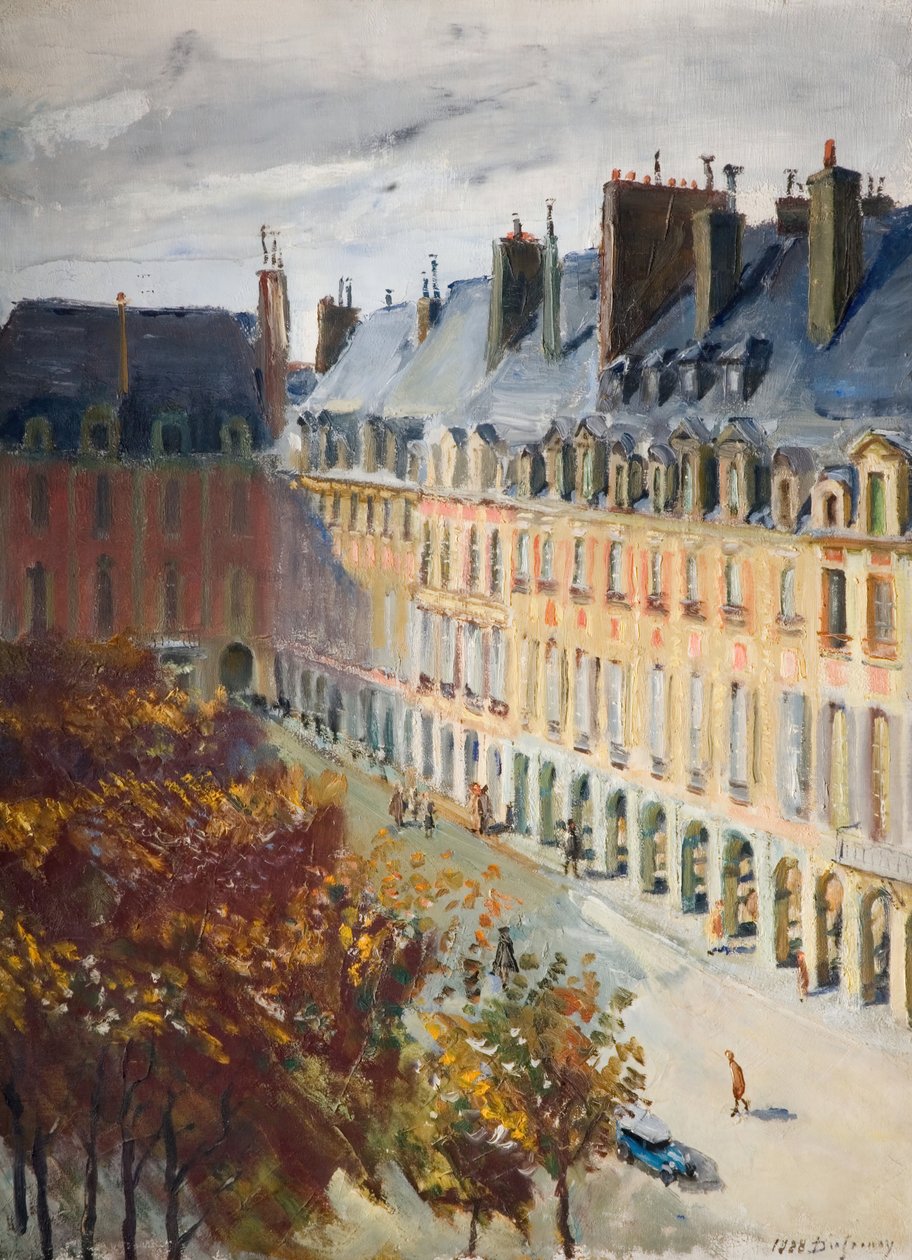 Place Des Vosges, 1928. od Georges Leon Dufrenoy
