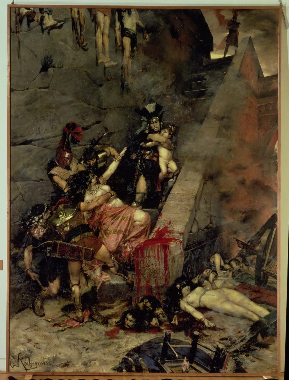 Andromache od Georges Marie Rochegrosse