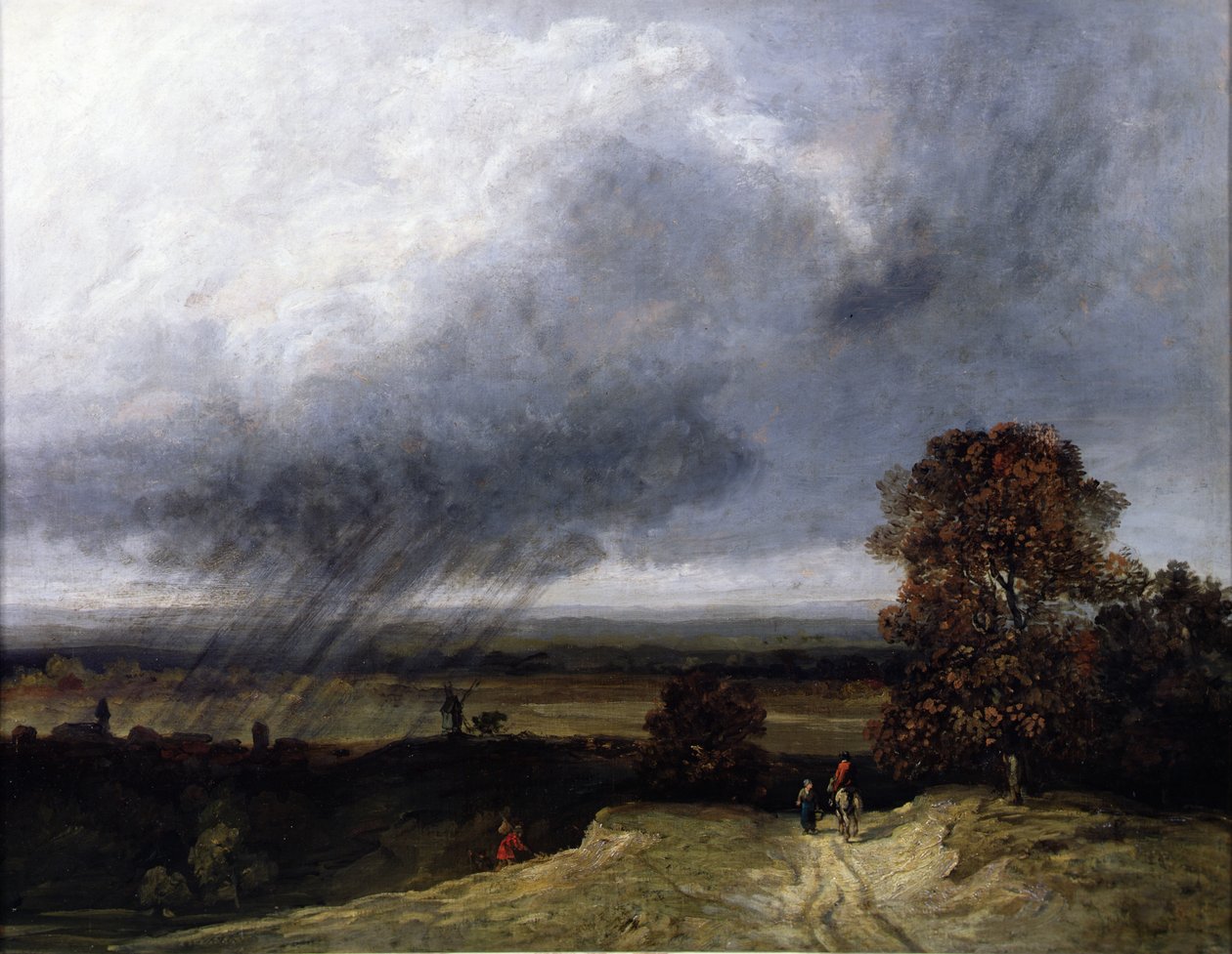 Krajina poblíž Paříže (malba) od Georges Michel