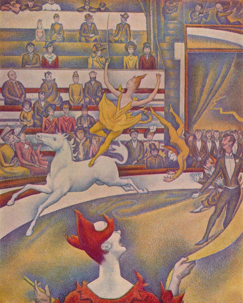 Cirkus Cirkus, 1890-91 od Georges Pierre Seurat