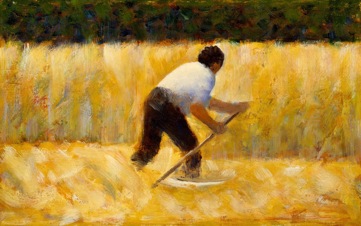 Sekačka, 1881-82. od Georges Pierre Seurat
