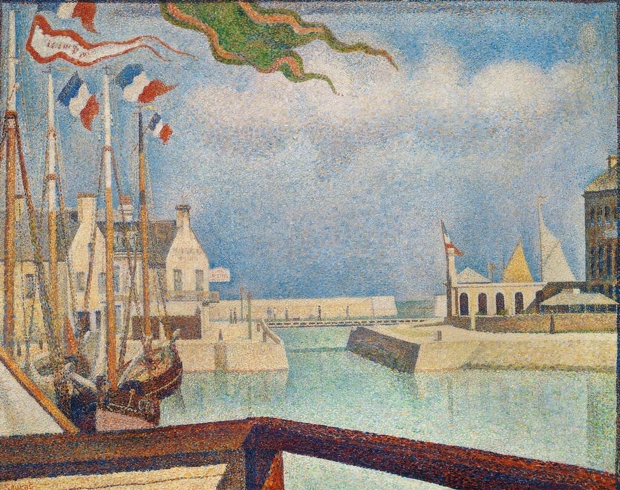 Porteen-Bessin, neděle od Georges Seurat