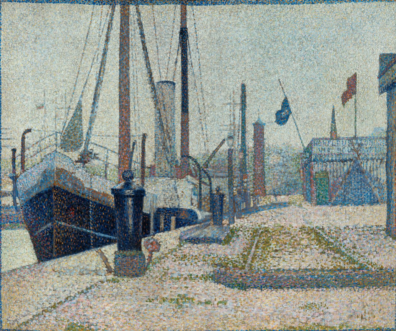 Maria v Honfleuru, 1886 od Georges Seurat