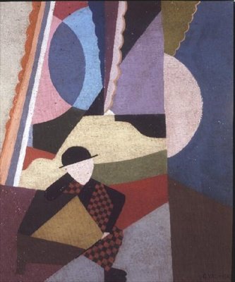 Muž s holí od Georges Valmier