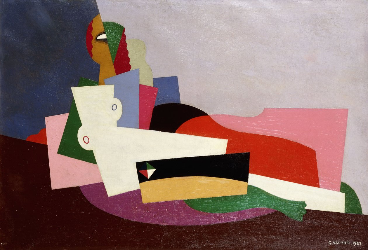 Nahé ležící, 1923 od Georges Valmier