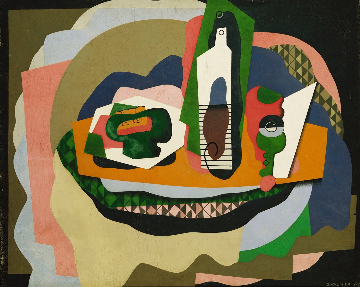 Stálý život; Nature Morte, 1927 od Georges Valmier