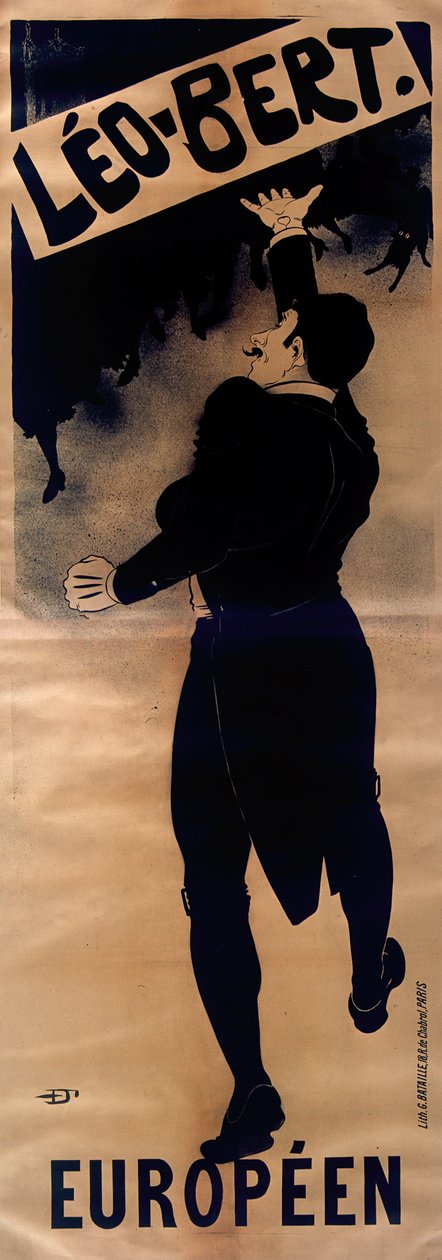 Leo-Bert. Evropan, 1895. od Georges de . Feure