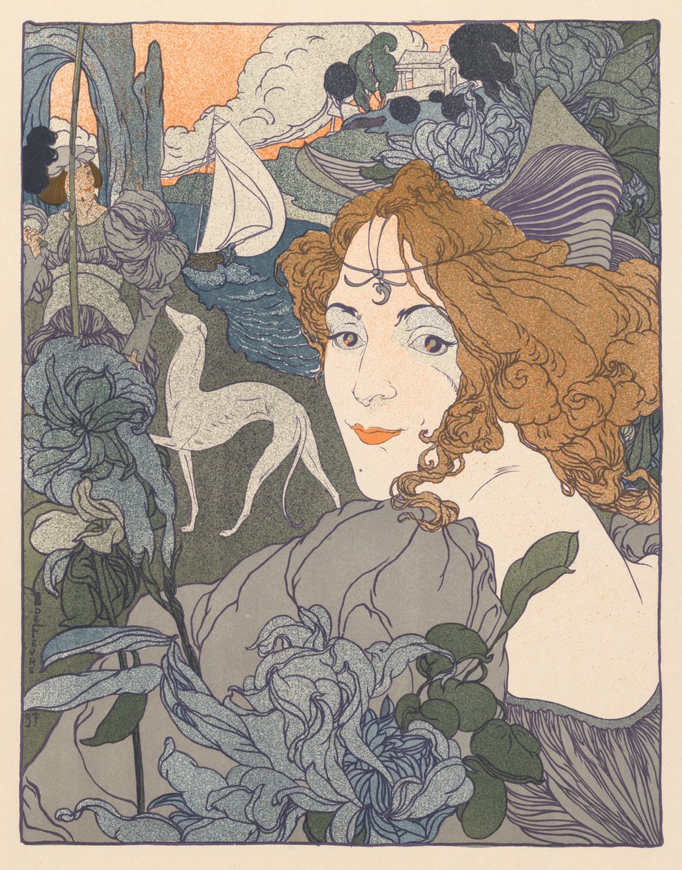 Retour, 1897. od Georges de Feure
